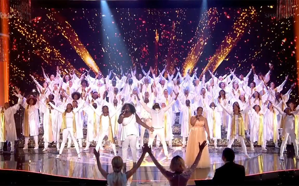 Finale Britians got Talent 2016 (I Gotta Feeling /Oh Happy Day) - The 100 Voices Of Gospel